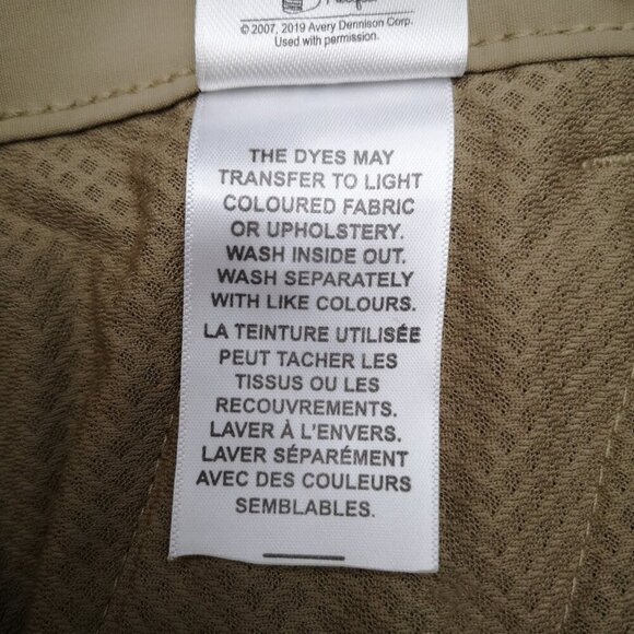 Wind River Men's Size 42/30 Tan Zipper & Button Closure Convertible Pants - Picture 6 of 16